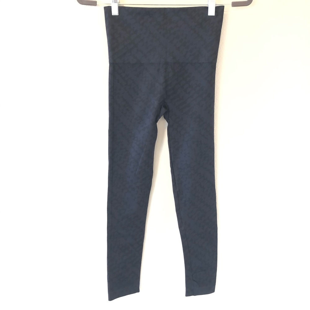 SPANX Look At Me Now Legging Navy Tread